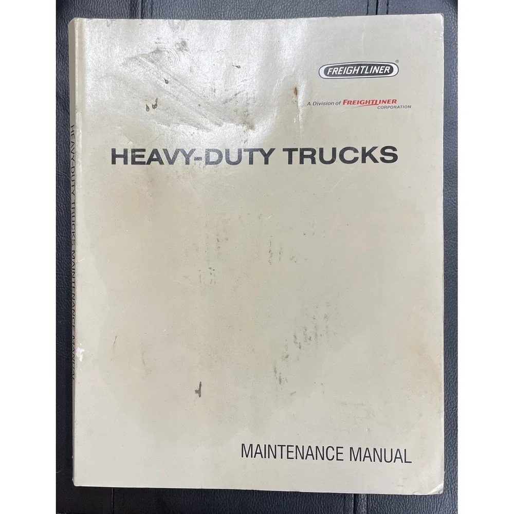 1999 Freightliner Heavy Duty Trucks Maintenance Manual FLA FLB FLC 112 FLD FLL